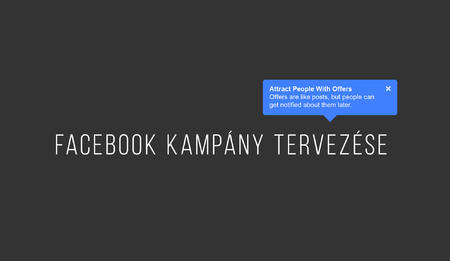 Facebook kampány tervezése